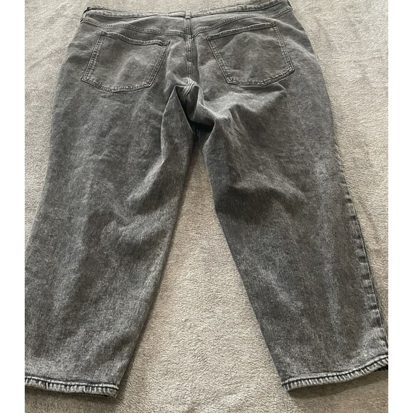 Old Navy Jeans Women's Plus 24 Black O.G. Straight High Rise Secret Slim Pockets - Picture 12 of 14